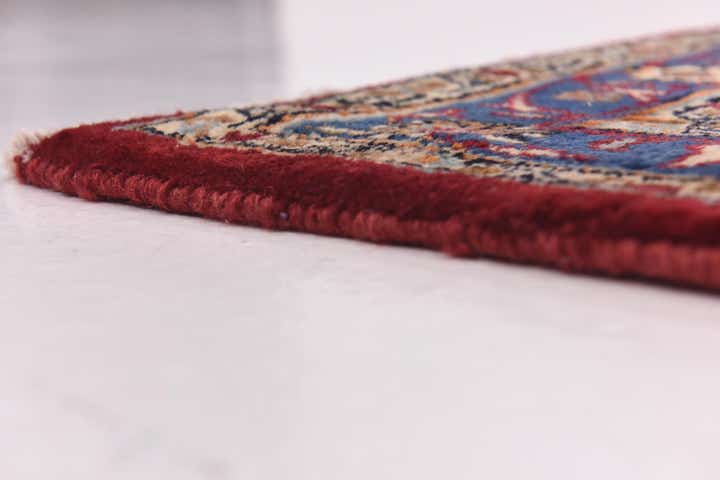 10' x 12' 6 Hand Knotted Mashad Persian Wool Rug