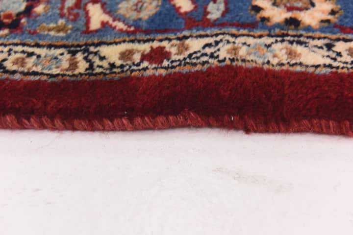 10' x 12' 6 Hand Knotted Mashad Persian Wool Rug