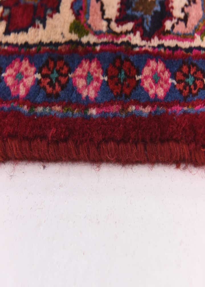 9' 9 x 13' Hand Knotted Mashad Persian Wool Rug