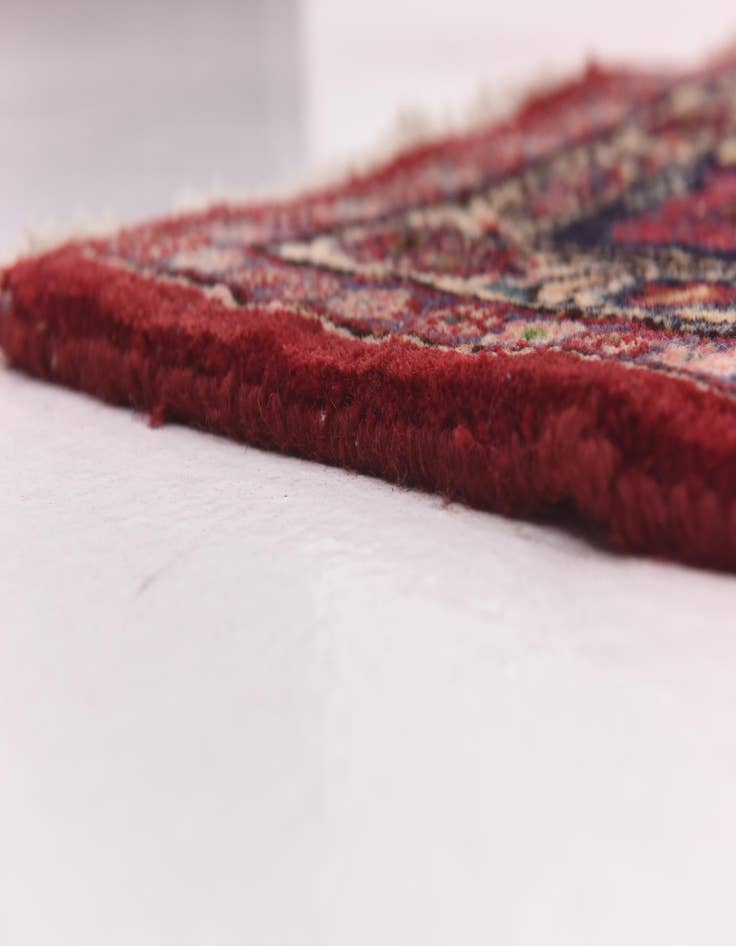 Detail image of 9' 4 x 13' Hand Knotted Mashad Persian Wool Rug