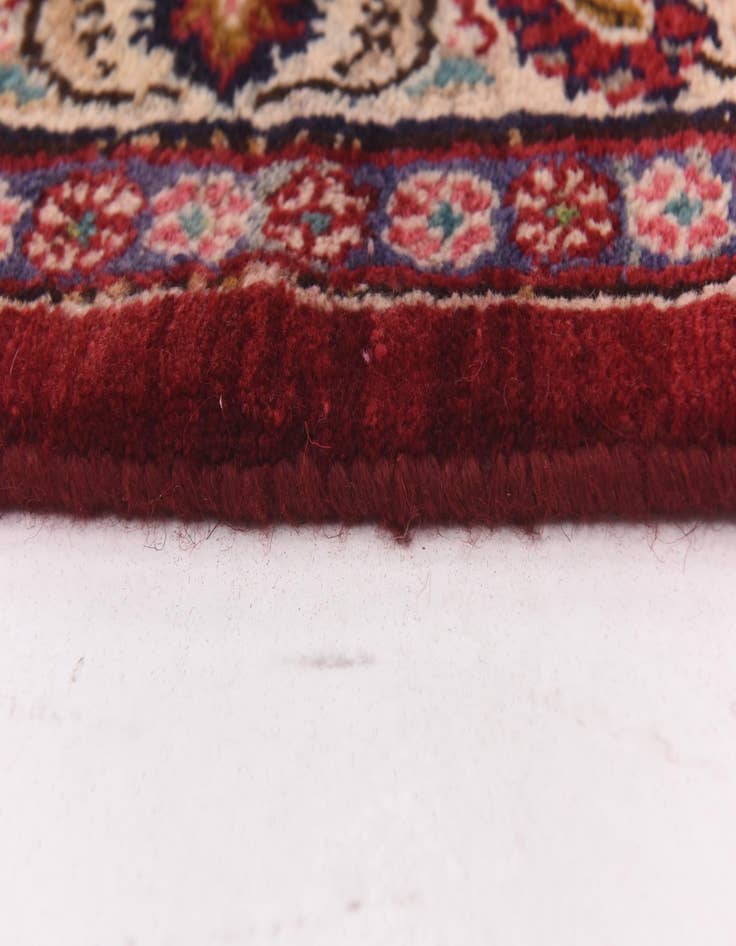 Detail image of 9' 4 x 13' Hand Knotted Mashad Persian Wool Rug