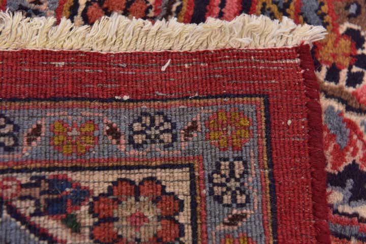 9' 8 x 12' 8 Hand Knotted Mashad Persian Wool Rug