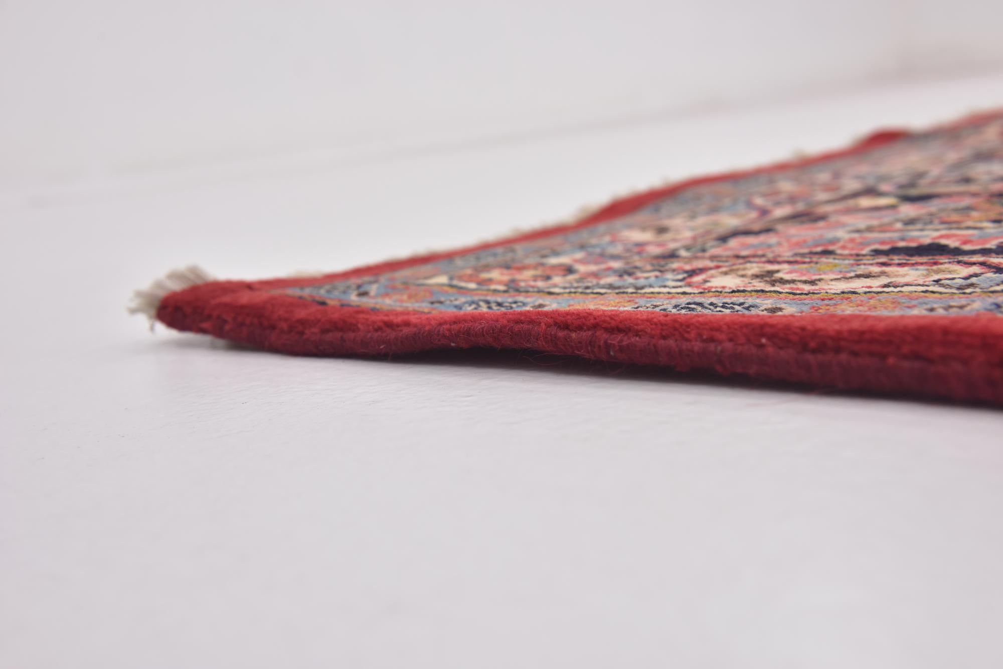 9' 8 x 12' 8 Hand Knotted Mashad Persian Wool Rug