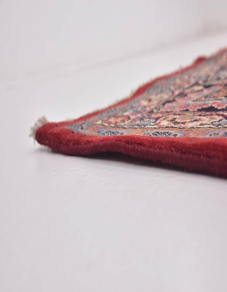 Detail image of 9' 8 x 12' 8  Hand Knotted Mashad Persian Wool Rug