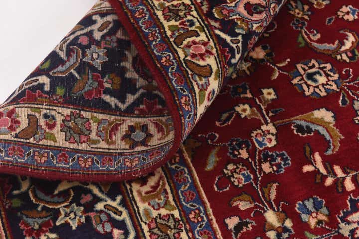 290cm x 385cm Handgeknüpft Mashad Persisch Wolle Teppich