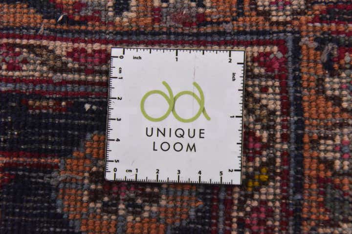 9' 9 x 13' 9 Hand Knotted Mashad Persian Wool Rug