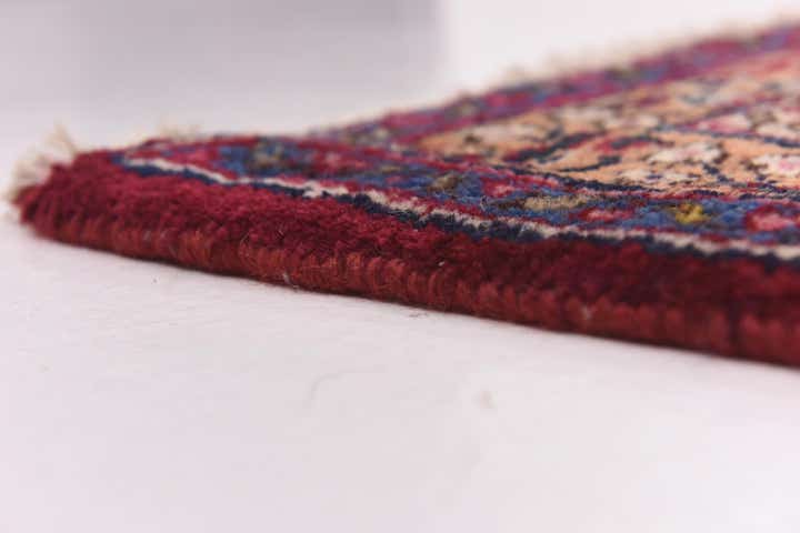 9' 9 x 13' 9 Hand Knotted Mashad Persian Wool Rug