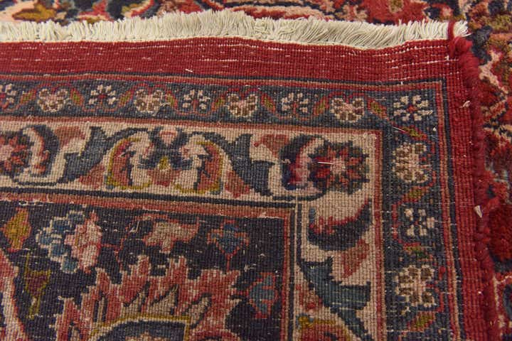 290cm x 390cm Handgeknüpft Mashad Persisch Wolle Teppich