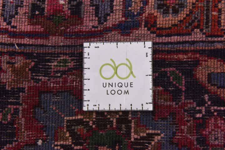 9' 9 x 12' 8 Hand Knotted Mashad Persian Wool Rug