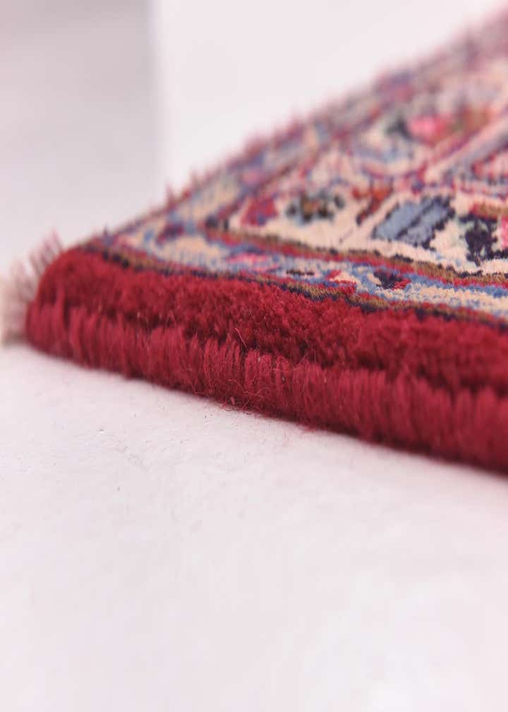 9' 9 x 12' 8 Hand Knotted Mashad Persian Wool Rug