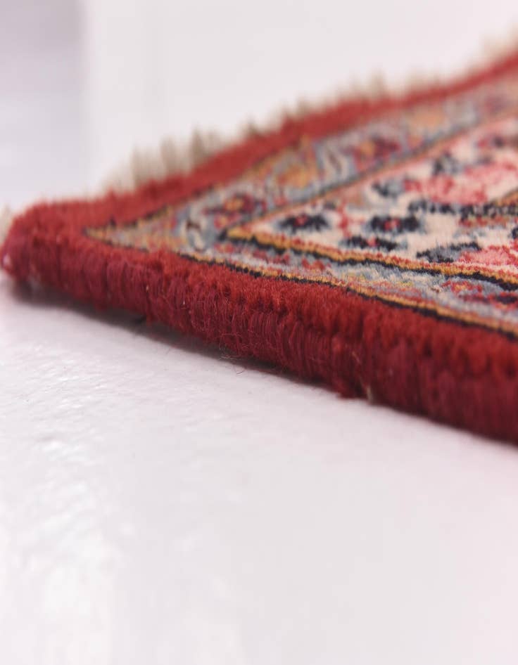 Detail image of 9' 8 x 12' 10  Hand Knotted Mashad Persian Wool Rug