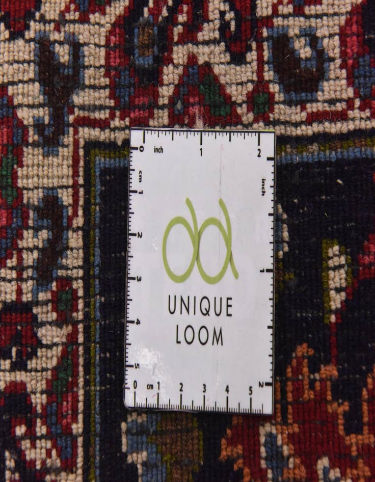 Detail image of 9' 4 x 12' 8  Hand Knotted Mashad Persian Wool Rug