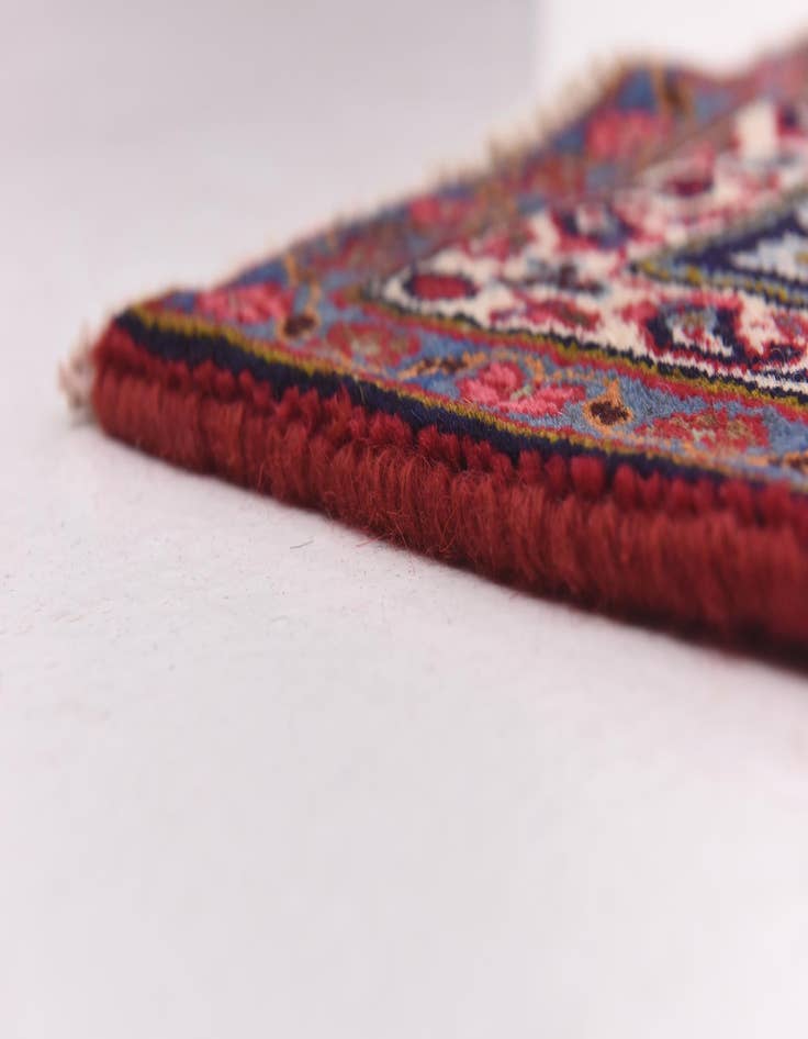 Detail image of 9' 4 x 12' 8  Hand Knotted Mashad Persian Wool Rug