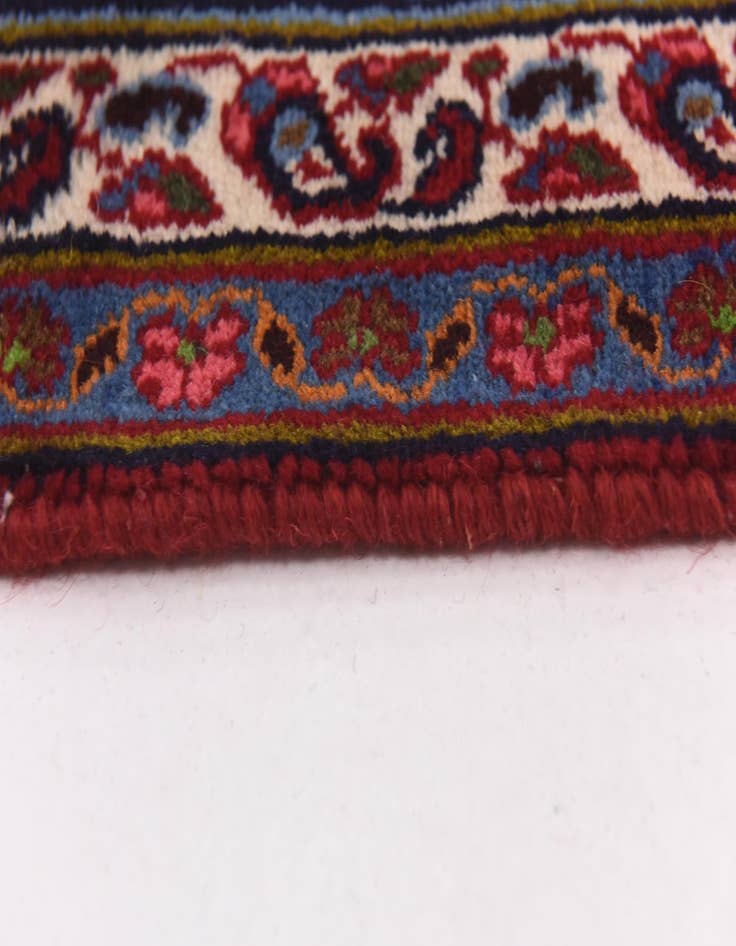 Detail image of 9' 4 x 12' 8  Hand Knotted Mashad Persian Wool Rug