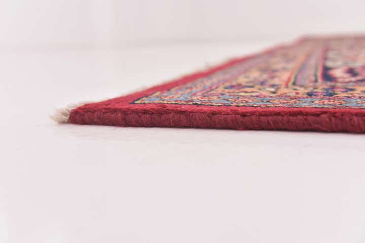 9' 6 x 12' 6 Hand Knotted Mashad Persian Wool Rug