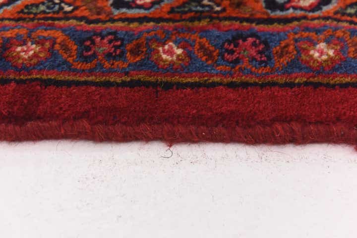 9' 8 x 12' 7 Hand Knotted Mashad Persian Wool Rug