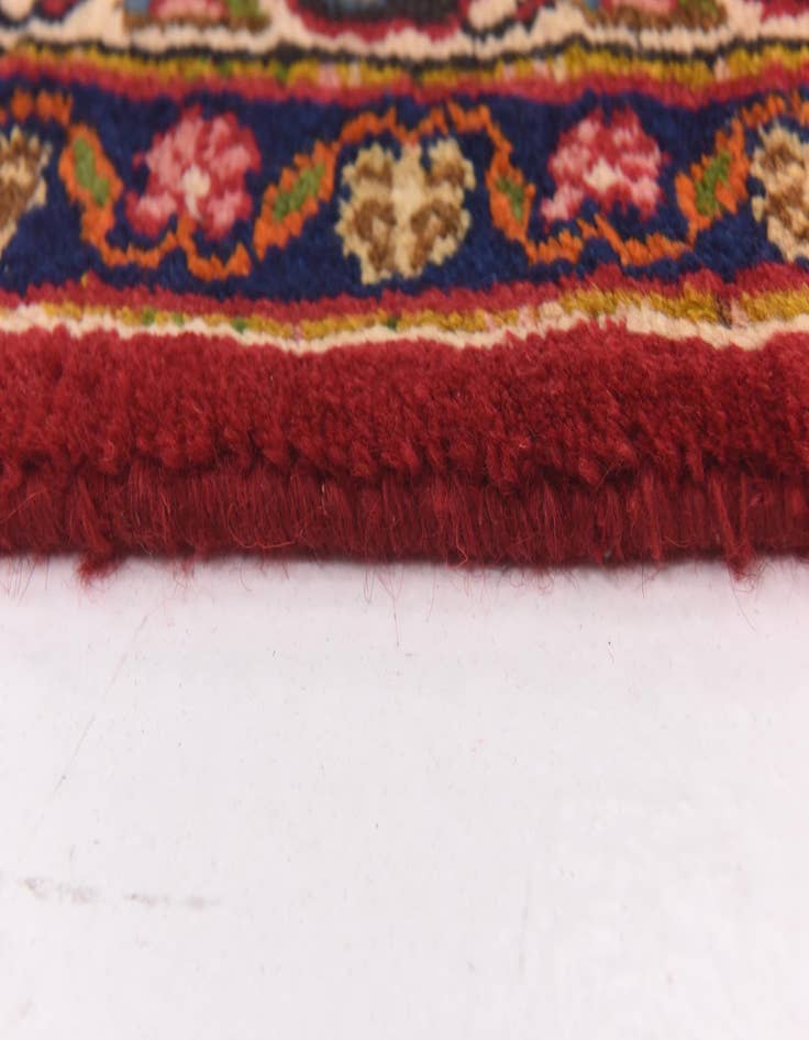 Detail image of 9' 6 x 12' 7  Hand Knotted Mashad Persian Wool Rug