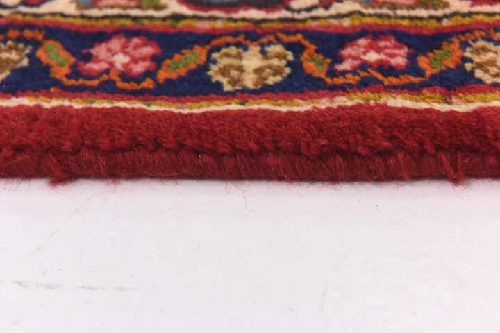 9' 6 x 12' 7 Hand Knotted Mashad Persian Wool Rug