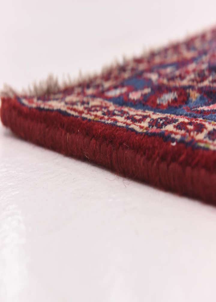9' 6 x 12' 5 Hand Knotted Mashad Persian Wool Rug