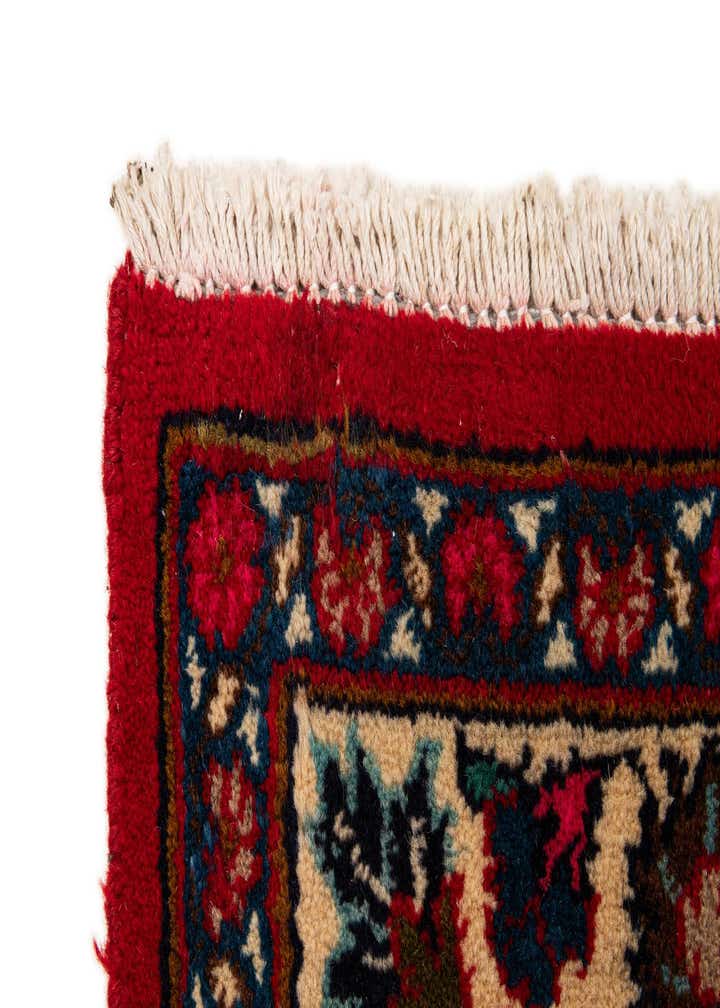 9' 7 x 12' 10 Hand Knotted Mashad Persian Wool Rug