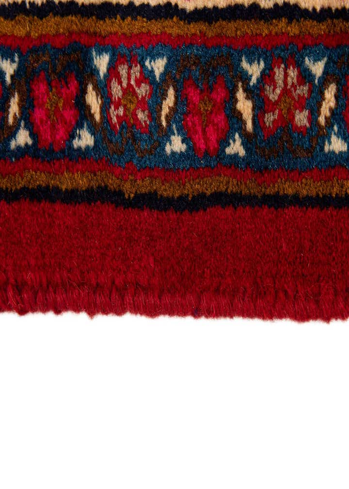 9' 7 x 12' 10 Hand Knotted Mashad Persian Wool Rug