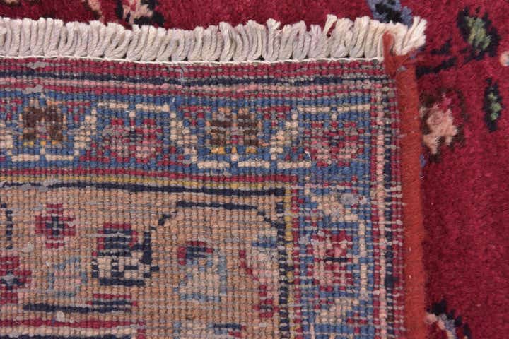 9' 6 x 12' 6 Hand Knotted Mashad Persian Wool Rug