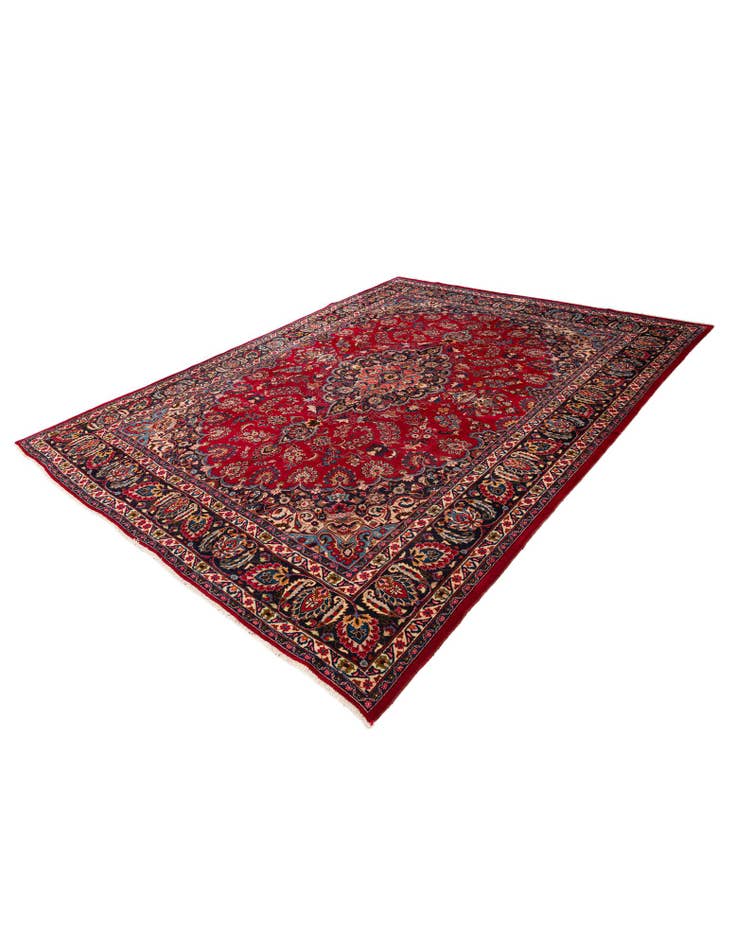 Detail image of 9' 7 x 12' 5 Mashad Wool Rug
