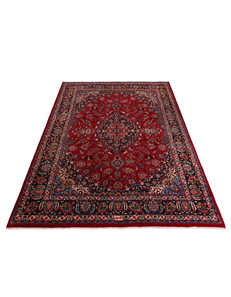 Detail image of 9' 7 x 12' 5 Mashad Wool Rug