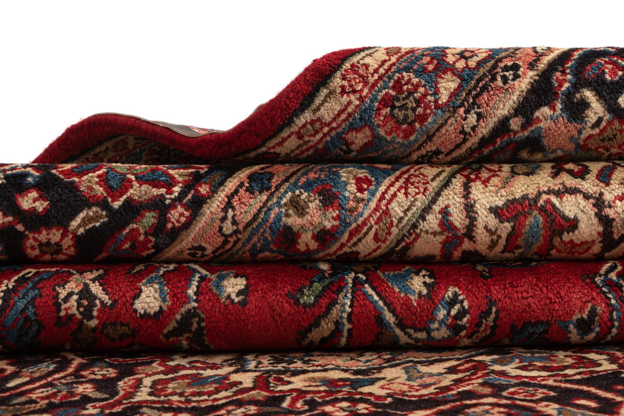 8' 11 x 11' 9 Mashad Wool Rug