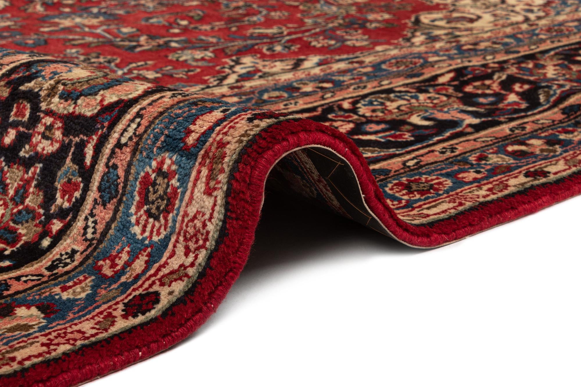 8' 11 x 11' 9 Mashad Wool Rug