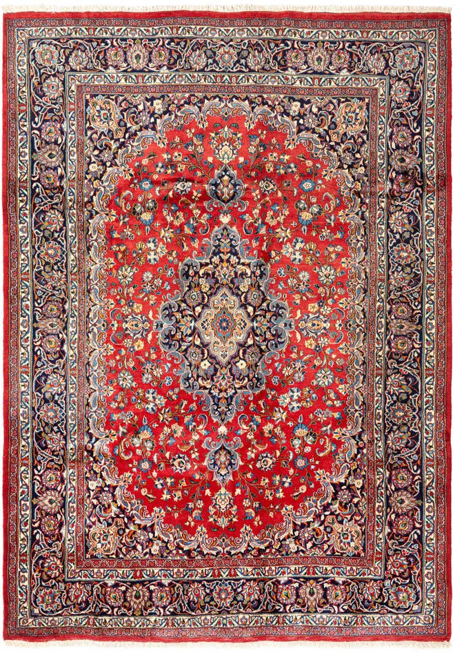 Detail image of 7' 11 x 11' 3 Mashad Wool Rug