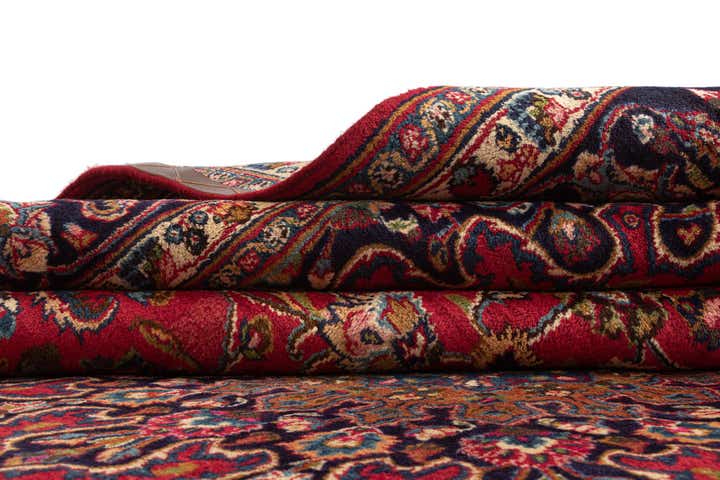 9' 3 x 12' Mashad Wool Rug