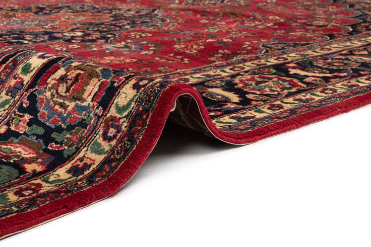 Detail image of 7' 10 x 10' 10 Mashad Wool Rug
