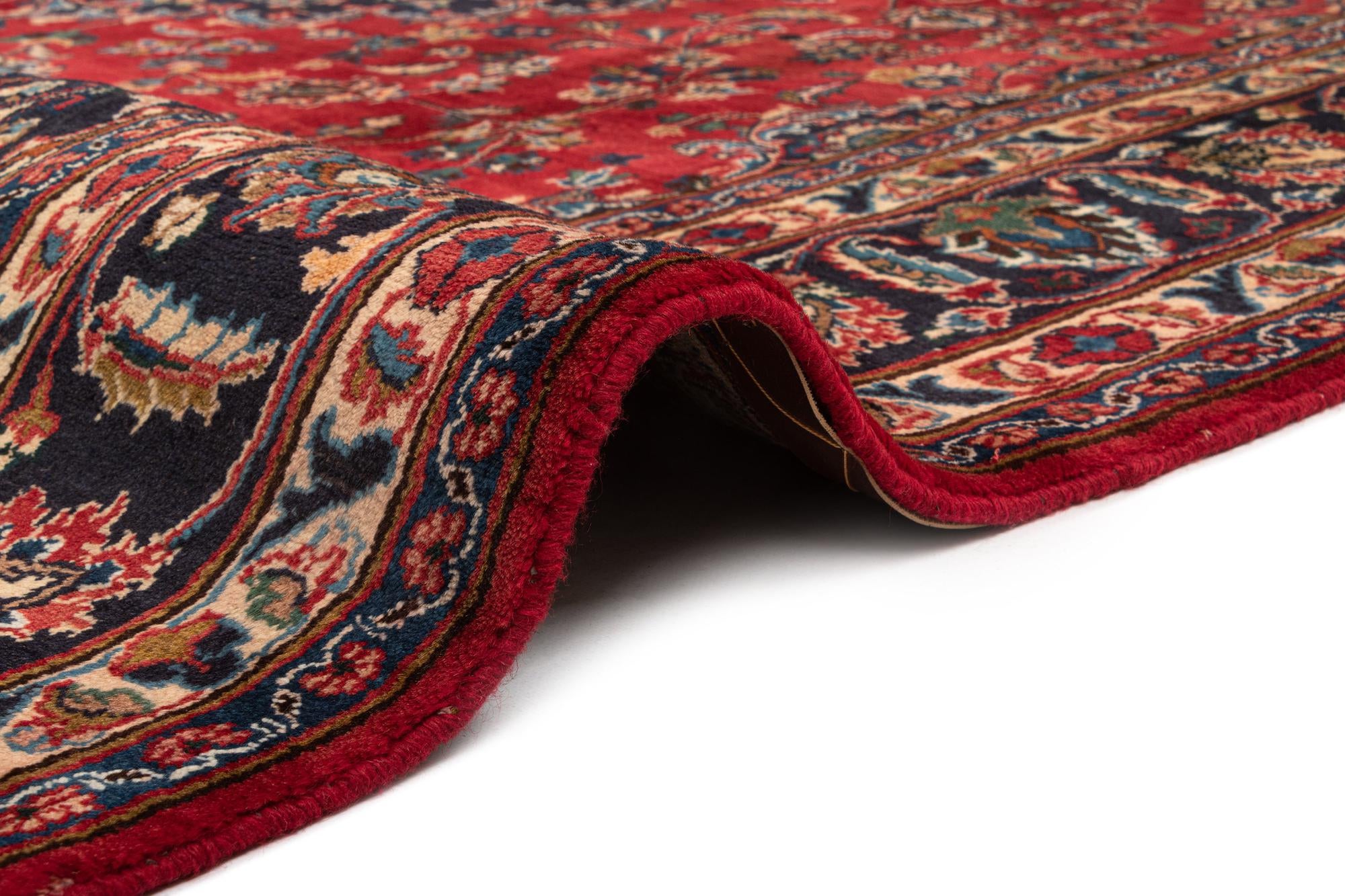 7' 9 x 11' 1 Mashad Wool Rug