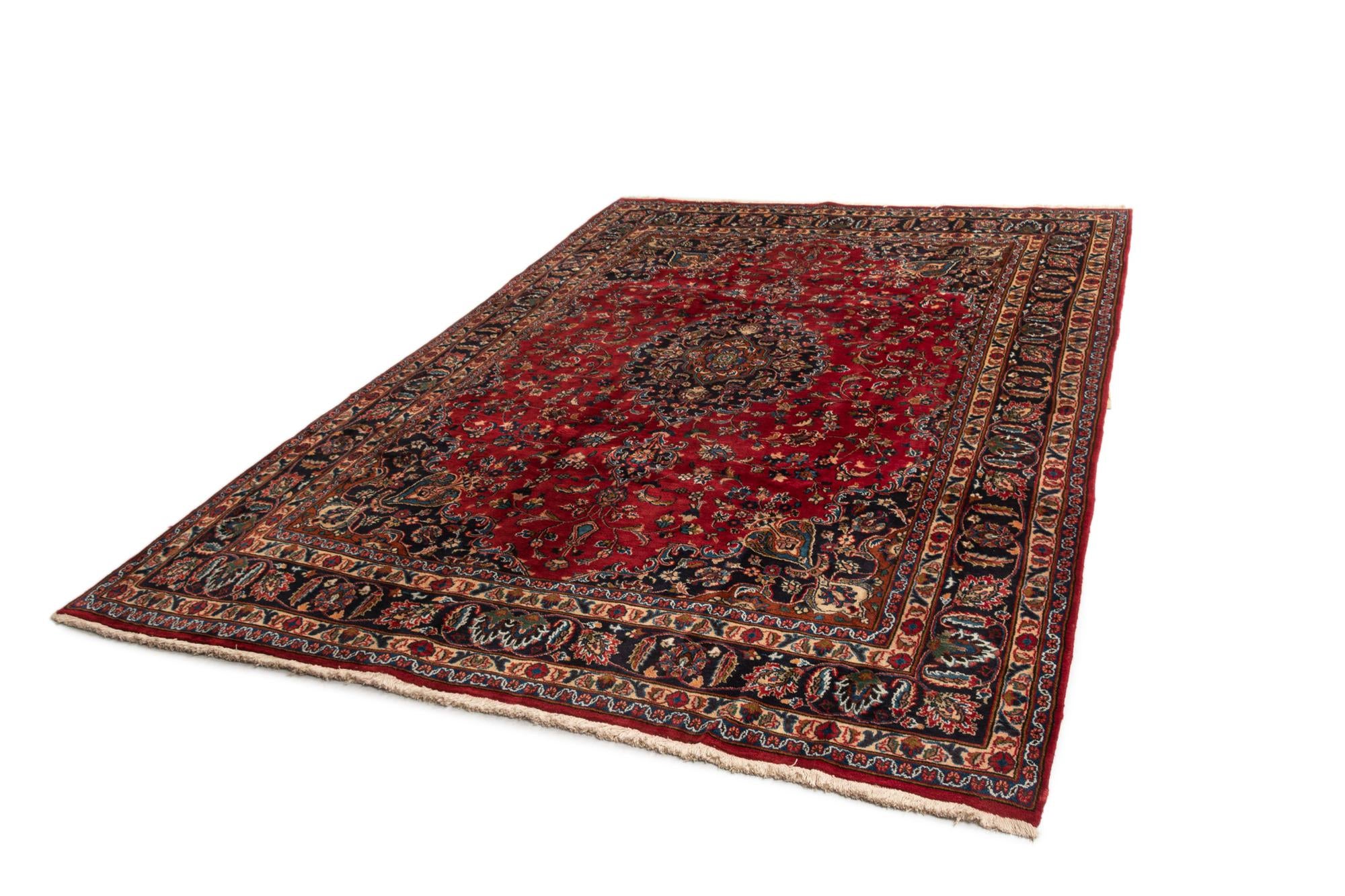 7' 9 x 11' 1 Mashad Wool Rug