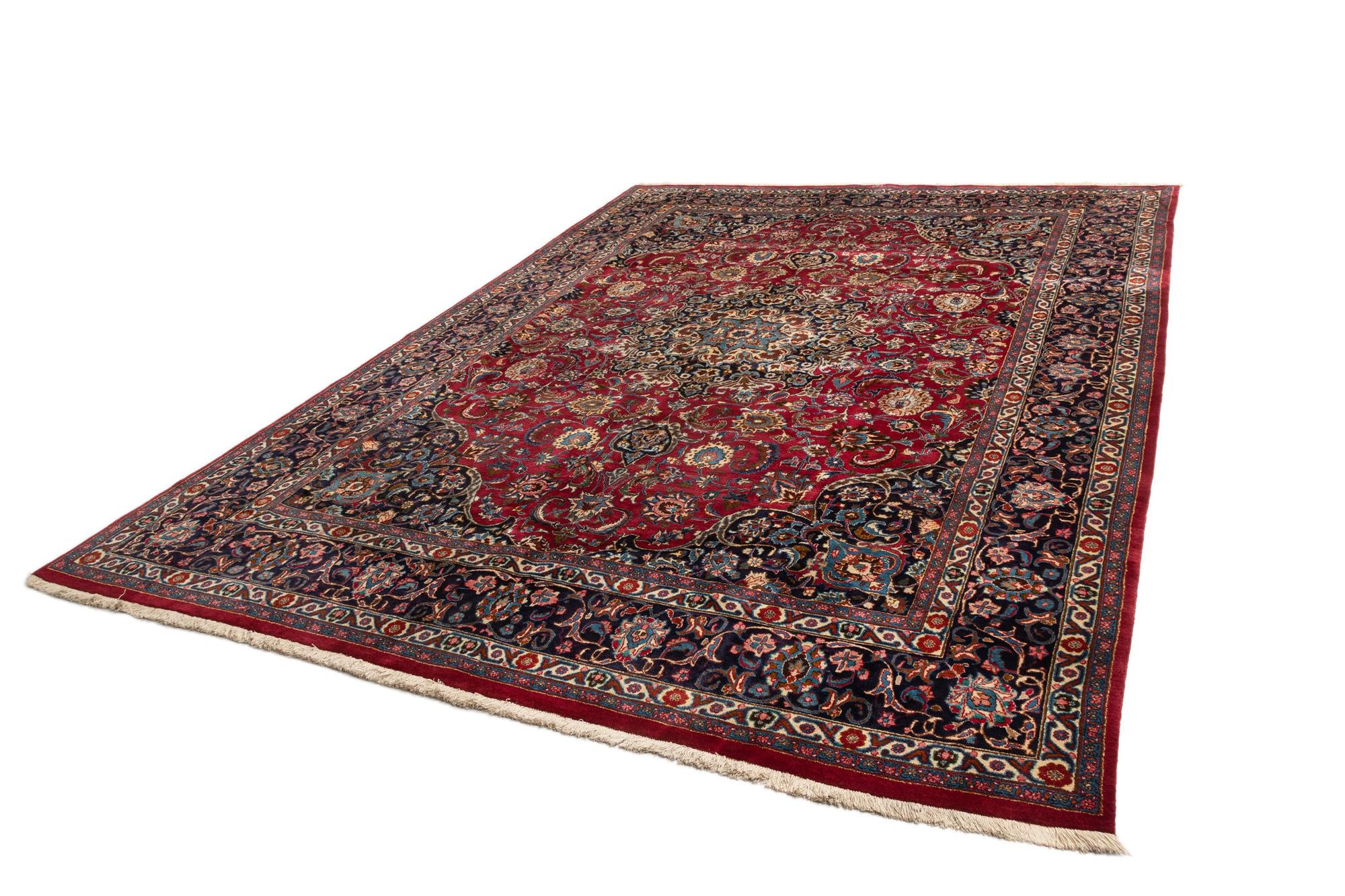9' 9 x 13' 1 Mashad Wool Rug