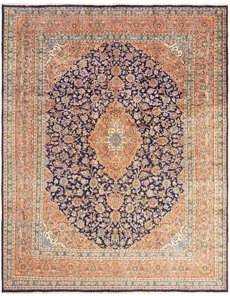 Detail image of 9' 8 x 12' 9 Mashad Wool Rug
