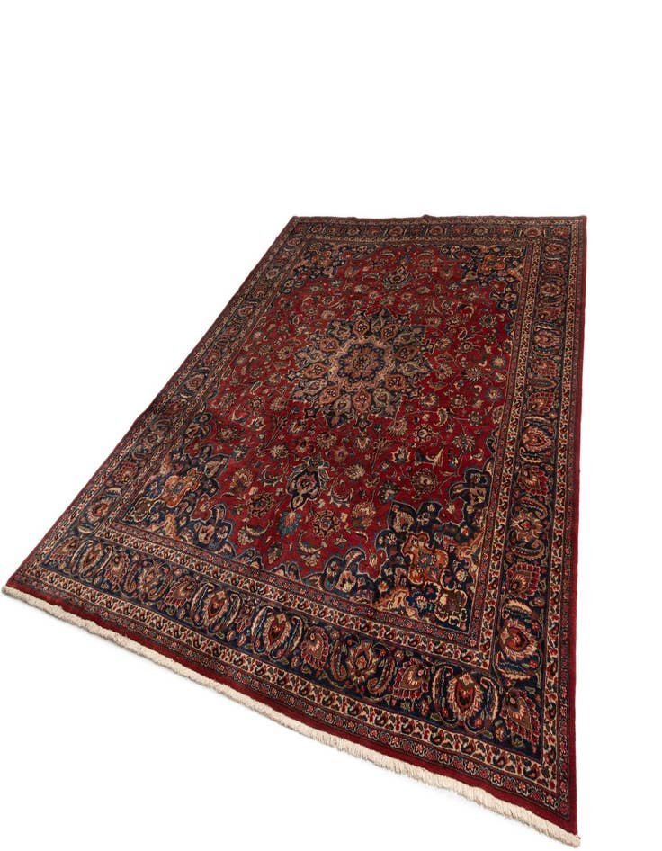 Detail image of 9' 9 x 11' 8 Mashad Wool Rug