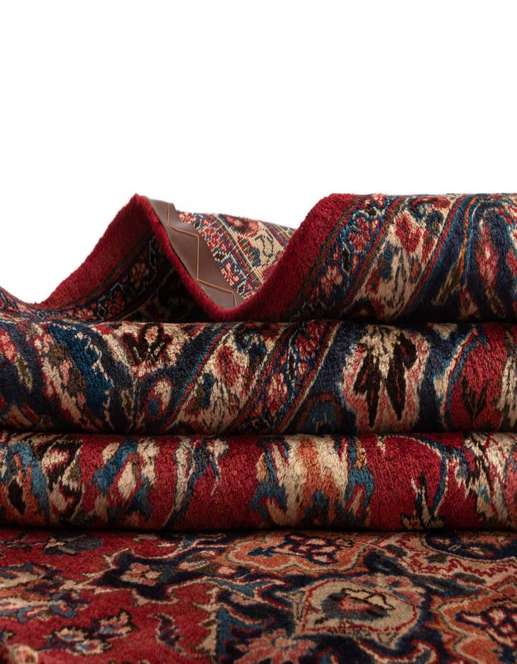 Detail image of 9' 9 x 11' 8 Mashad Wool Rug