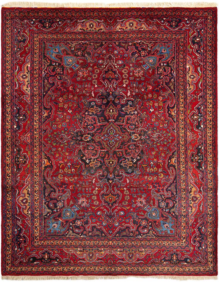 Detail image of 8' 5 x 11' 7 Mashad Wool Rug