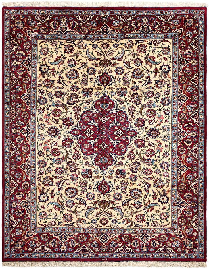 Detail image of 8' 3 x 11' 1 Mashad Wool Rug