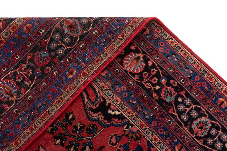 Detail image of 6' 7 x 9' 3 Mashad Wool Rug