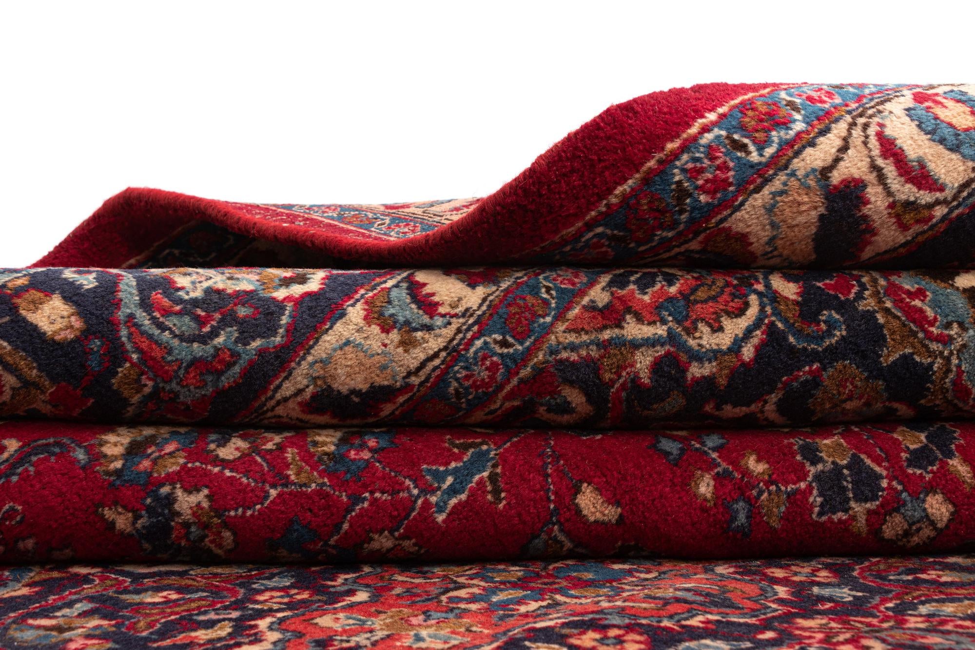 9' 10 x 12' 11 Mashad Wool Rug