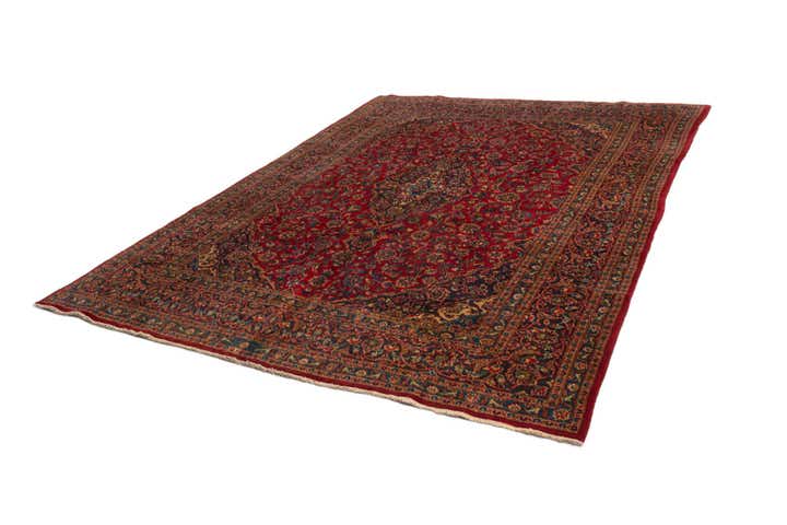 9' 3 x 12' 2 Mashad Wool Rug