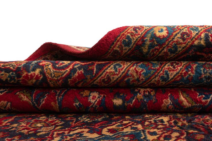 Detail image of 9' 3 x 12' 2 Mashad Wool Rug