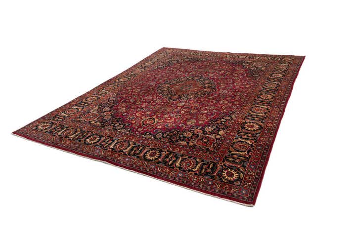 9' 7 x 12' 8 Mashad Wool Rug