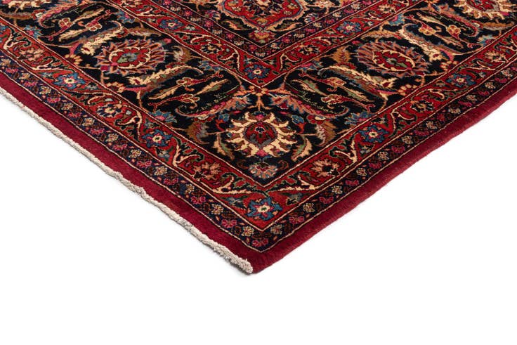 Detail image of 9' 7 x 12' 8 Mashad Wool Rug