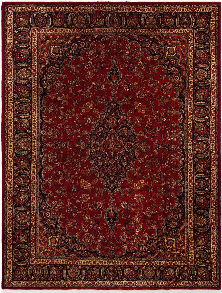 9' 6 x 12' 10 Mashad Wool Rug