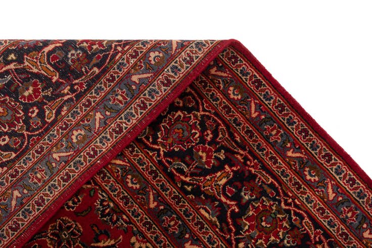 Detail image of 9' 6 x 12' 10 Mashad Wool Rug