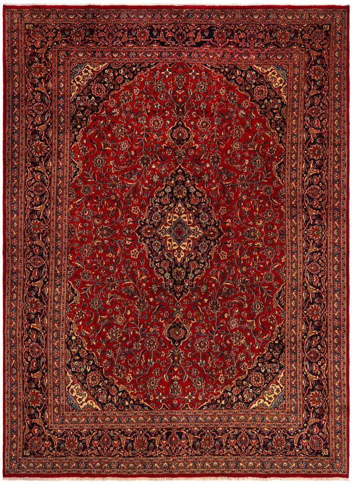 9' 6 x 12' 10 Mashad Wool Rug